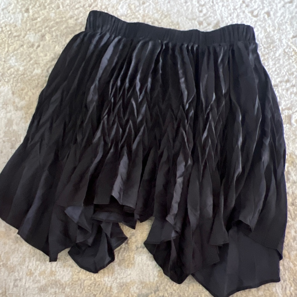 Ramy Brooks black mini shirt Small